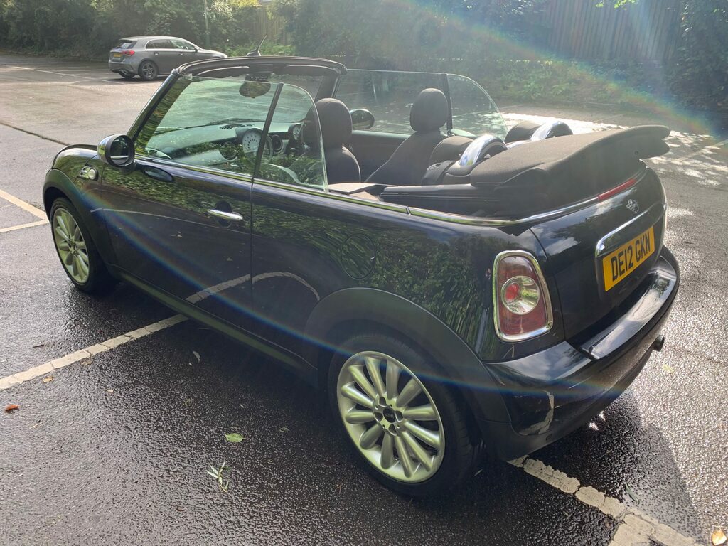 Mini Convertible 1.6 Cooper Euro 5 S S DE12GKN Black #5