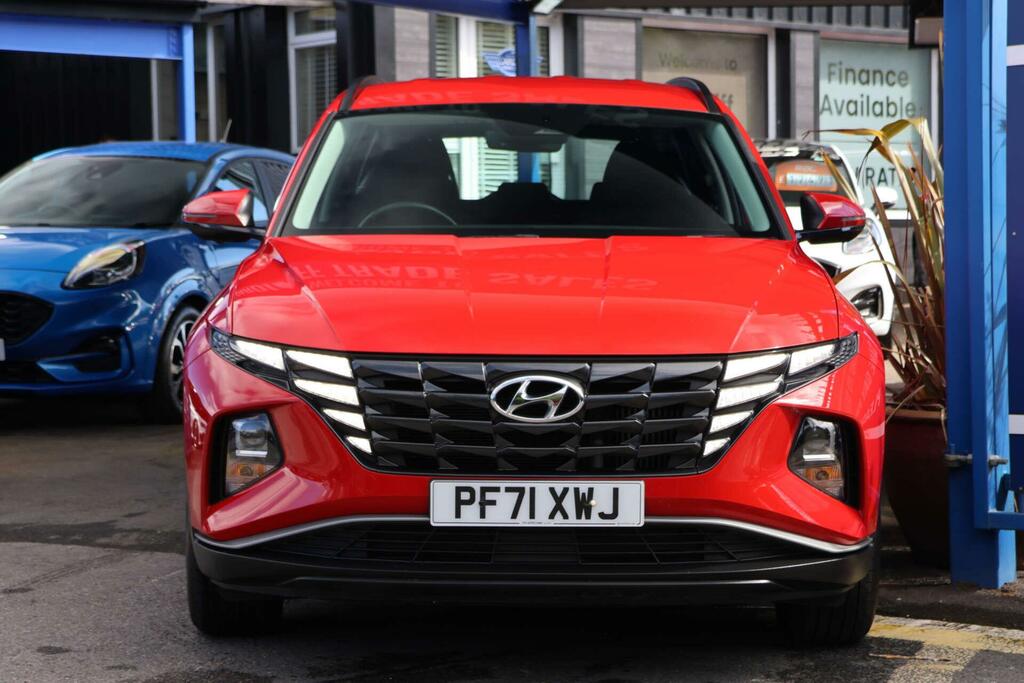 Hyundai Tucson 1.6 T-gdi Mhev Se Connect Dct Euro 6 Ss PF71XWJ Red #3