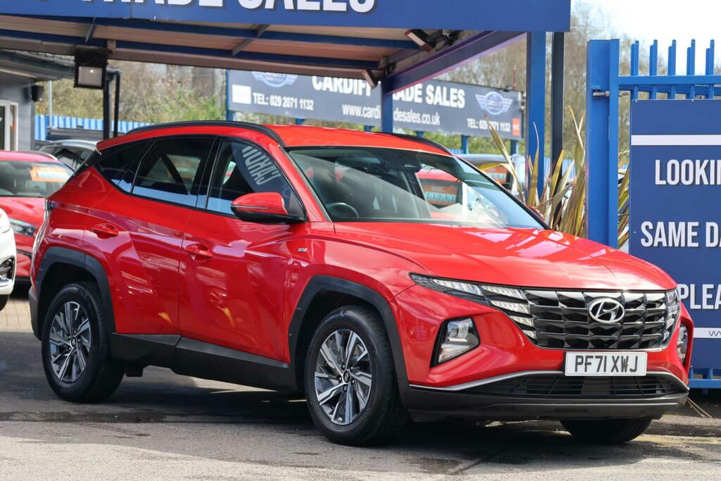 Hyundai Tucson 1.6 T-gdi Mhev Se Connect Dct Euro 6 Ss PF71XWJ Red #2
