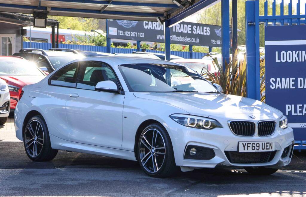 BMW 2 Series 2.0 220D M Sport Xdrive Euro 6 Ss YF69UEN White #2