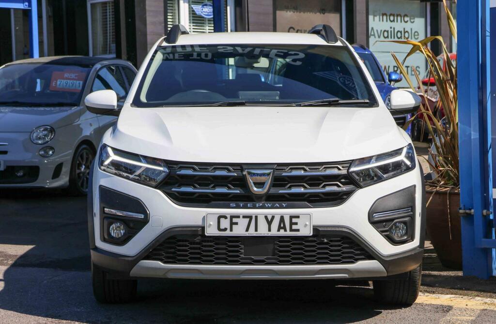 Dacia Sandero Stepway 1.0 Tce Prestige Euro 6 Ss CF71YAE White #3