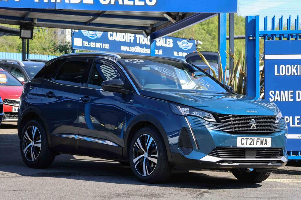 Peugeot 3008 1.5 Bluehdi Gt Euro 6 Ss CT21FWA Blue #2