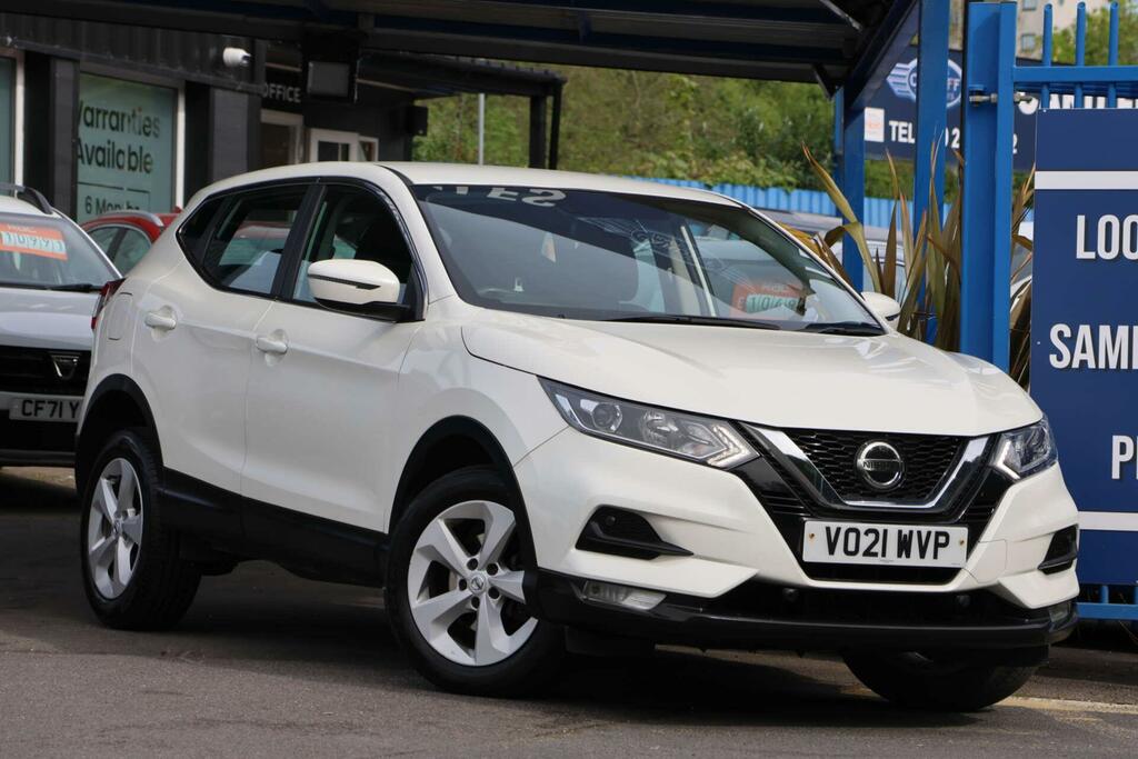 Nissan Qashqai 1.3 Dig-t Acenta Premium Dct Euro 6 Ss White