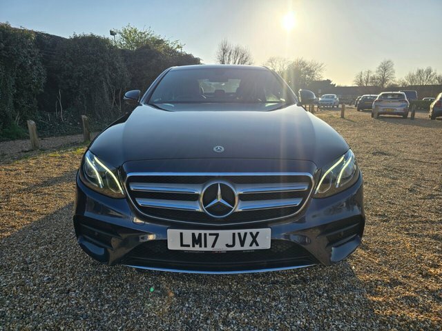 Mercedes-Benz E Class E220d Amg Line Saloon LM17JVX Blue #2