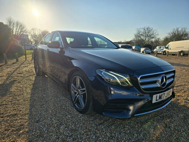 Mercedes-Benz E Class E220d Amg Line Saloon Blue