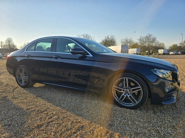 Mercedes-Benz E Class E220d Amg Line Saloon LM17JVX Blue #3