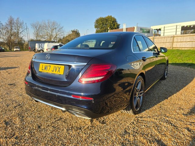 Mercedes-Benz E Class E220d Amg Line Saloon LM17JVX Blue #6