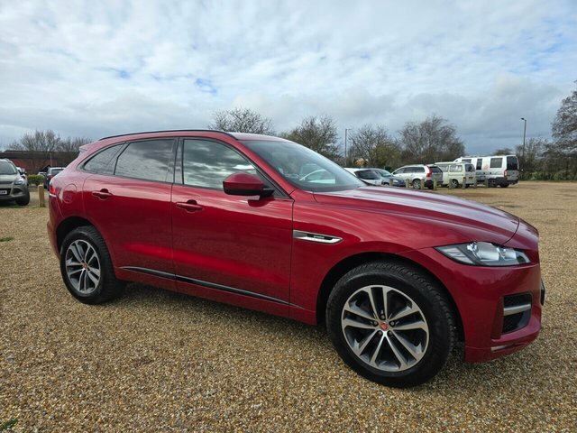 Jaguar F-Pace D180 R-sport Suv HL19FWP Red #4