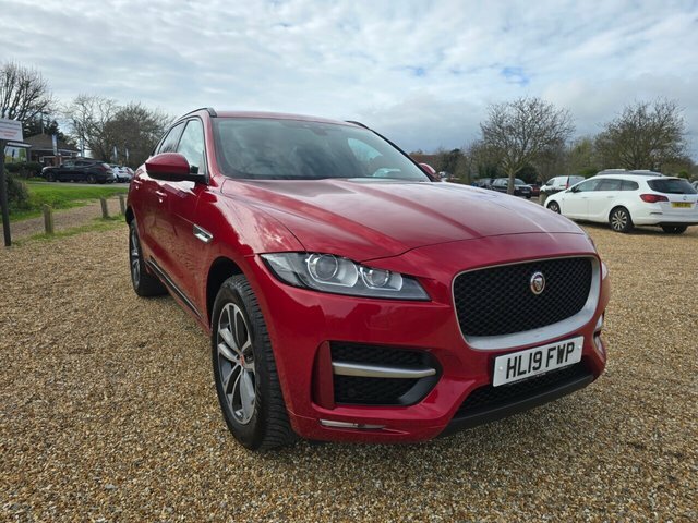 Jaguar F-Pace D180 R-sport Suv Red