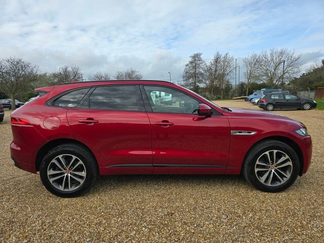 Jaguar F-Pace D180 R-sport Suv HL19FWP Red #6
