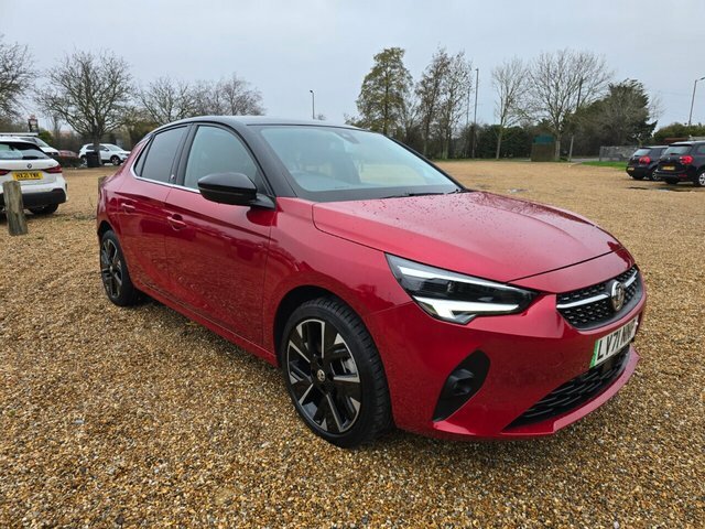 Vauxhall Corsa-e Elite Nav Premium Hatchback LV71NNP Red #3