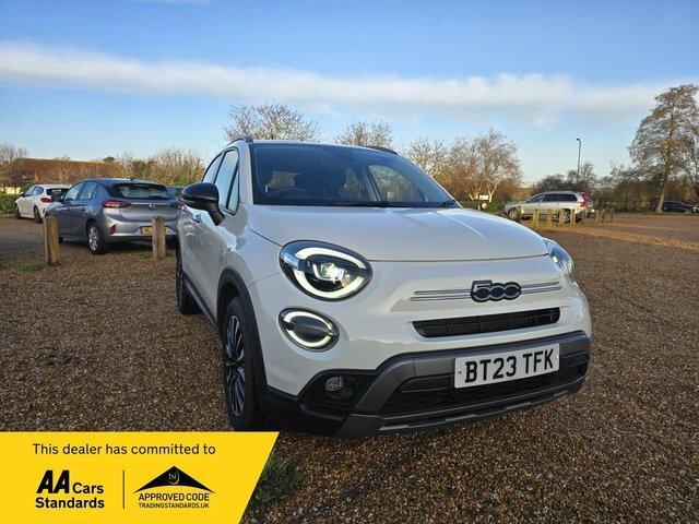 Fiat 500X Firefly Turbo Cross Suv White