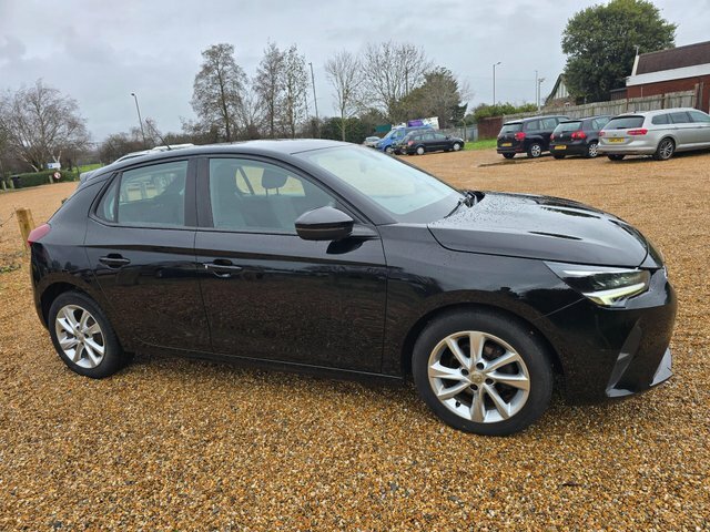 Vauxhall Corsa Se Hatchback PL69KYA Black #4