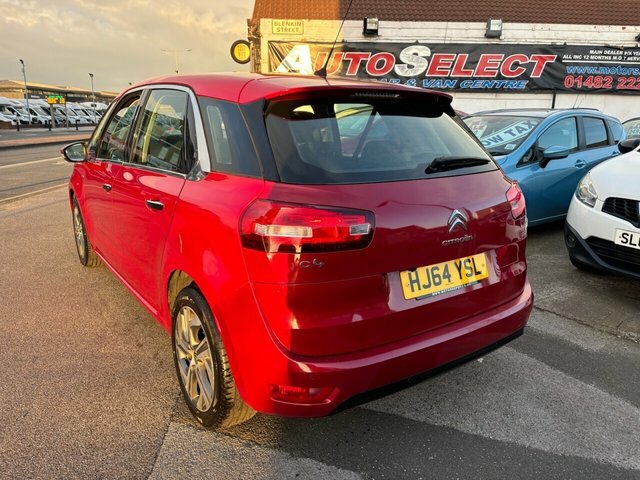Citroen C4 Picasso Mpv HJ64YSL Red #6
