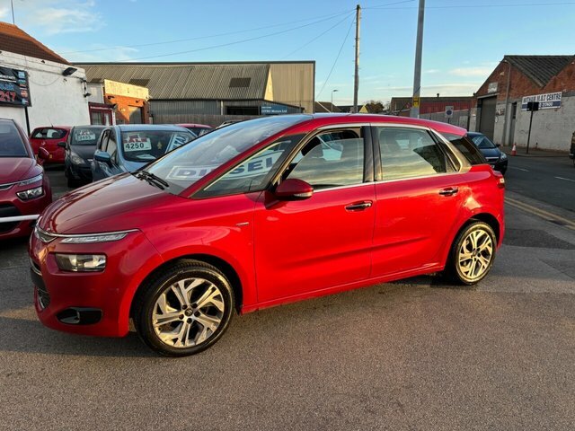 Citroen C4 Picasso Mpv HJ64YSL Red #5