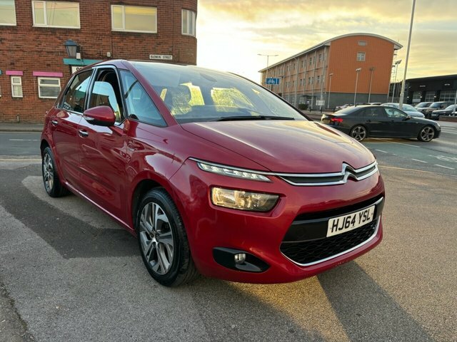 Citroen C4 Picasso Mpv HJ64YSL Red #2