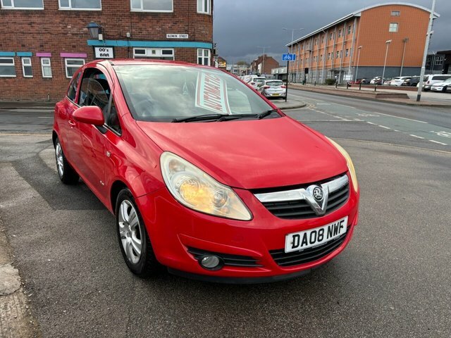 Vauxhall Corsa Hatchback DA08NWF Red #2
