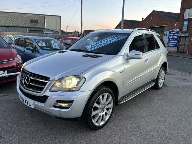 Mercedes-Benz M Class Suv YP61AYL Silver