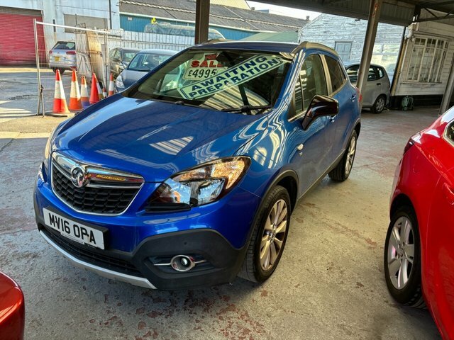 Vauxhall Mokka Suv MV16OPA Blue #2