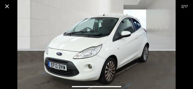 Ford KA Hatchback White