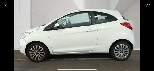 Ford KA Hatchback EF13DVW White #3