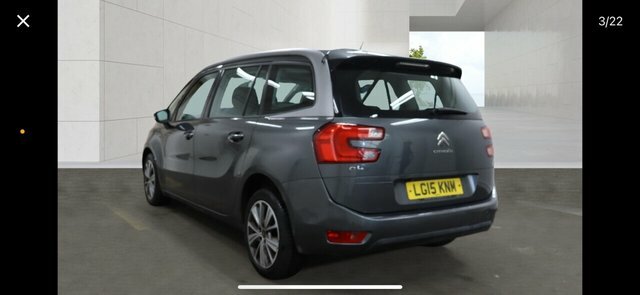 Citroen Grand C4 SpaceTourer Mpv LG15KNM Grey #2