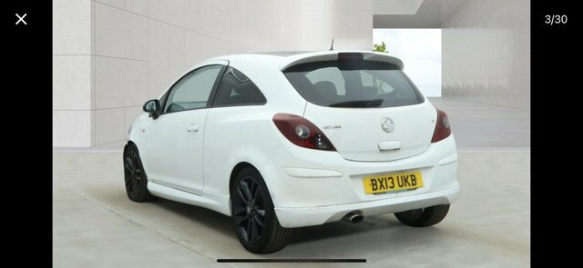 Vauxhall Corsa Hatchback BX13UKB White