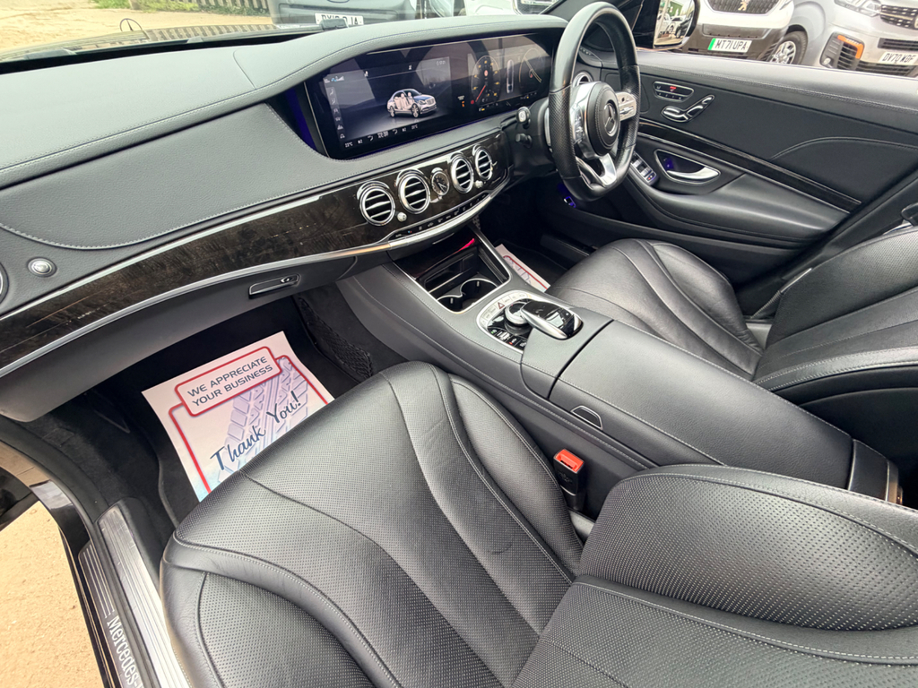 Mercedes-Benz S Class 2.9 S350d Amg Line Saloon G-tronic Eur WD67HAX Black #3