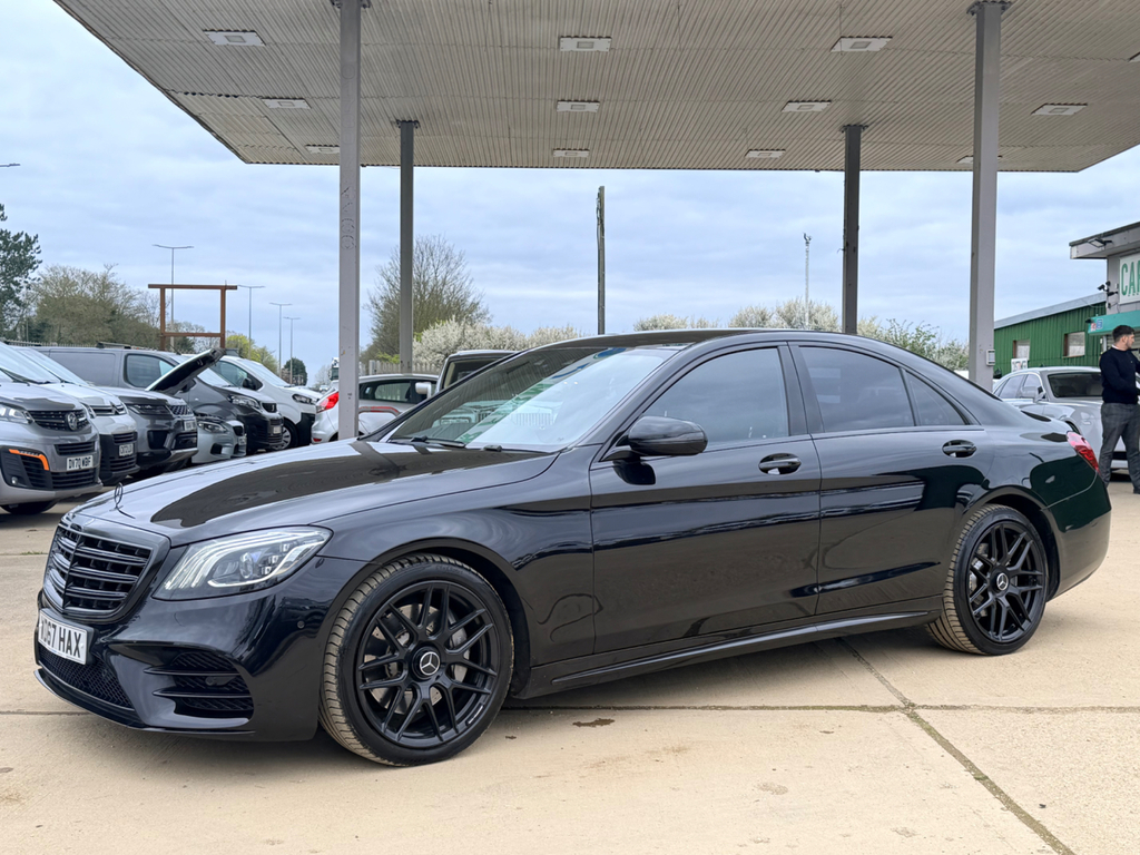 Mercedes-Benz S Class 2.9 S350d Amg Line Saloon G-tronic Eur Black