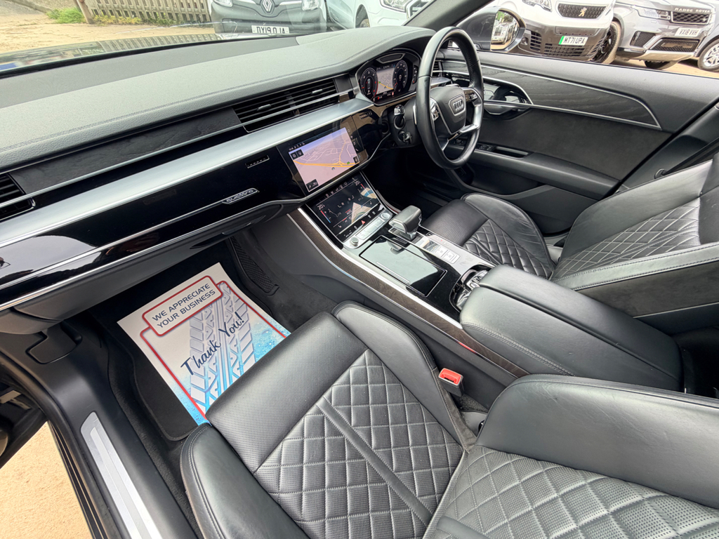 Audi A8 3.0 Tdi V6 50 S Line Saloon Tiptronic Q VE68BYM Grey #3