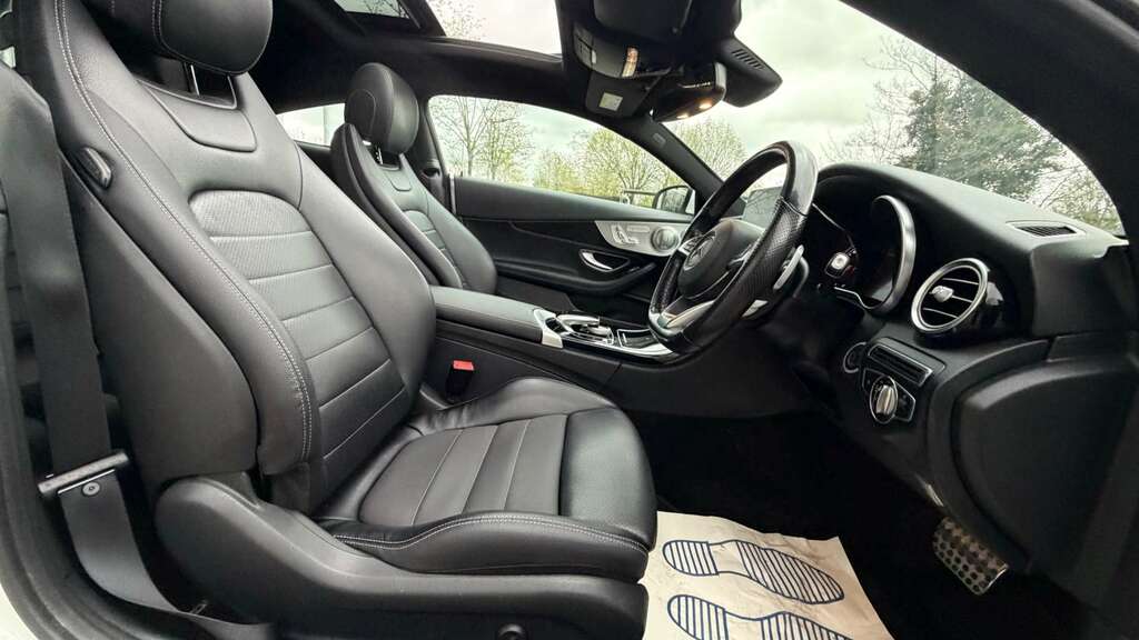 Mercedes-Benz C Class 2.1 C 250 Amg Line Premium D KU17PEO White #3