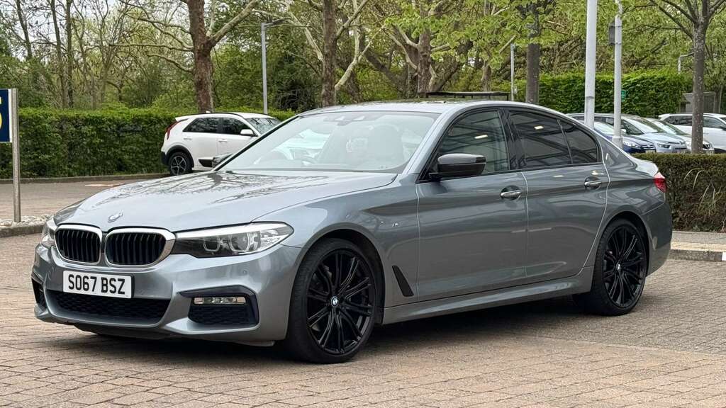 BMW 5 Series 2.0 520D Xdrive M Sport 4Wd SO67BSZ Blue #5