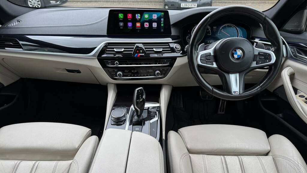 BMW 5 Series 2.0 520D Xdrive M Sport 4Wd SO67BSZ Blue #2