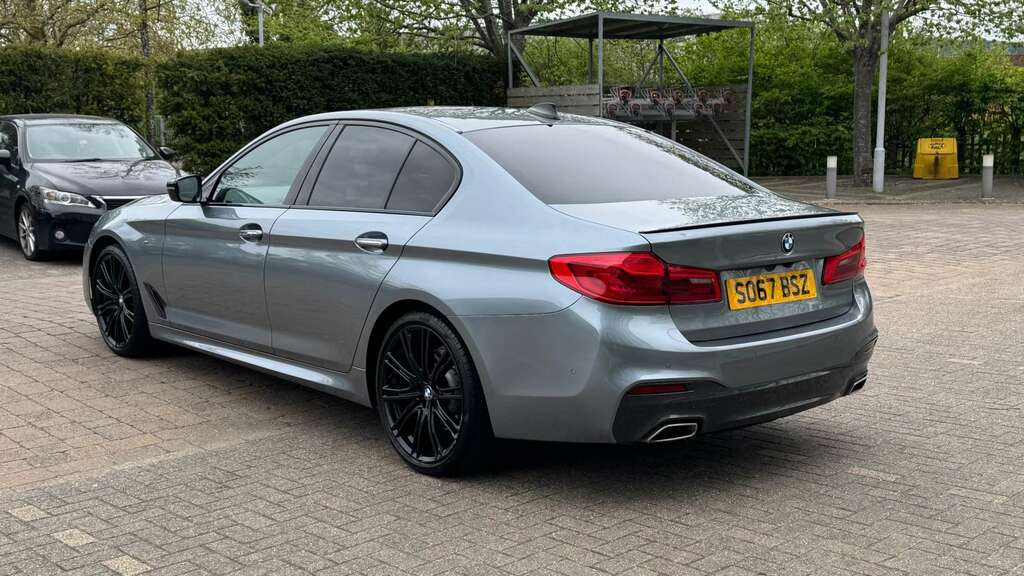 BMW 5 Series 2.0 520D Xdrive M Sport 4Wd SO67BSZ Blue #6