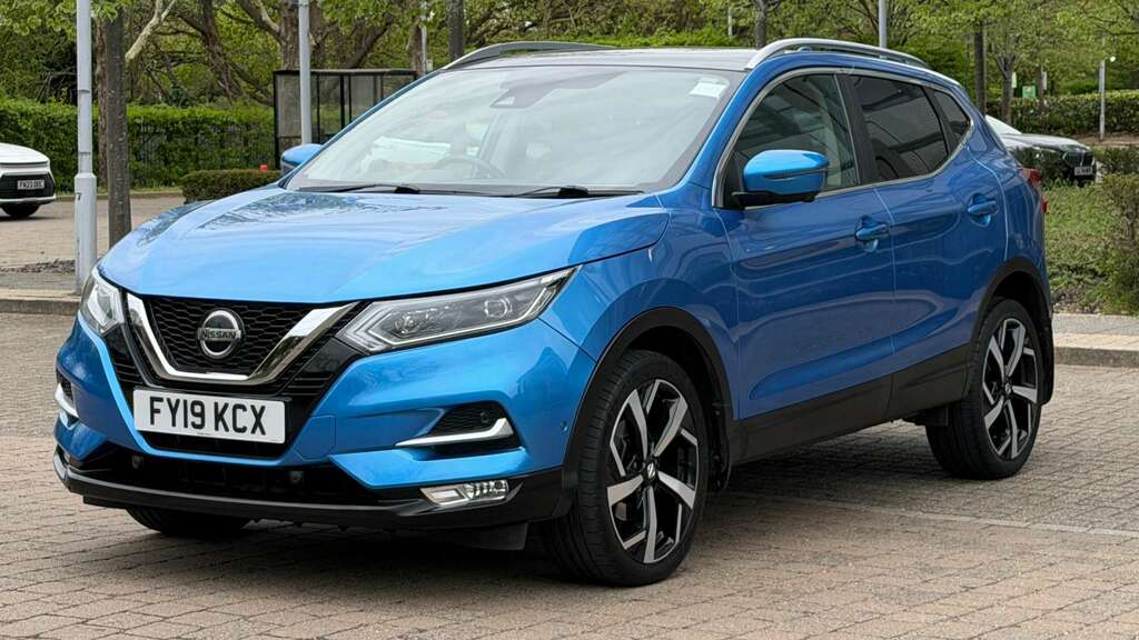 Nissan Qashqai 1.3 Qashqai Tekna Dig-t FY19KCX Blue #4