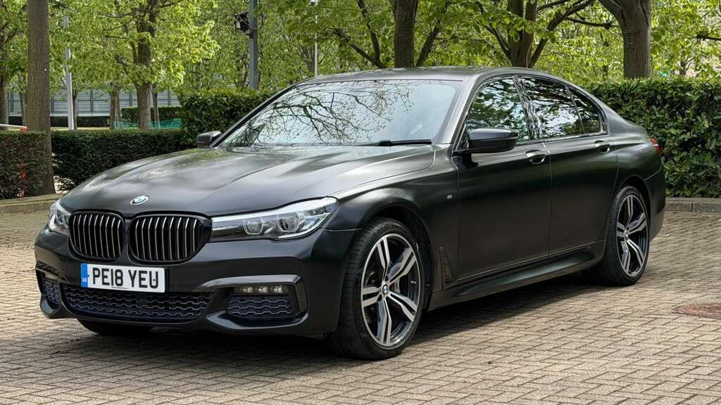 BMW 7 Series 3.0 730D Xdrive M Sport 4Wd PE18YEU Black #4