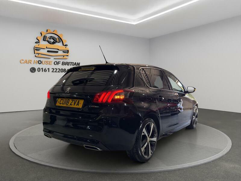 Peugeot 308 1.2 Puretech Gt Line Euro 6 S S CU18ZVA Black #6