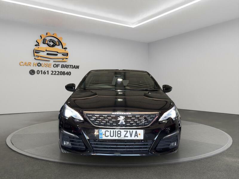 Peugeot 308 1.2 Puretech Gt Line Euro 6 S S CU18ZVA Black #3