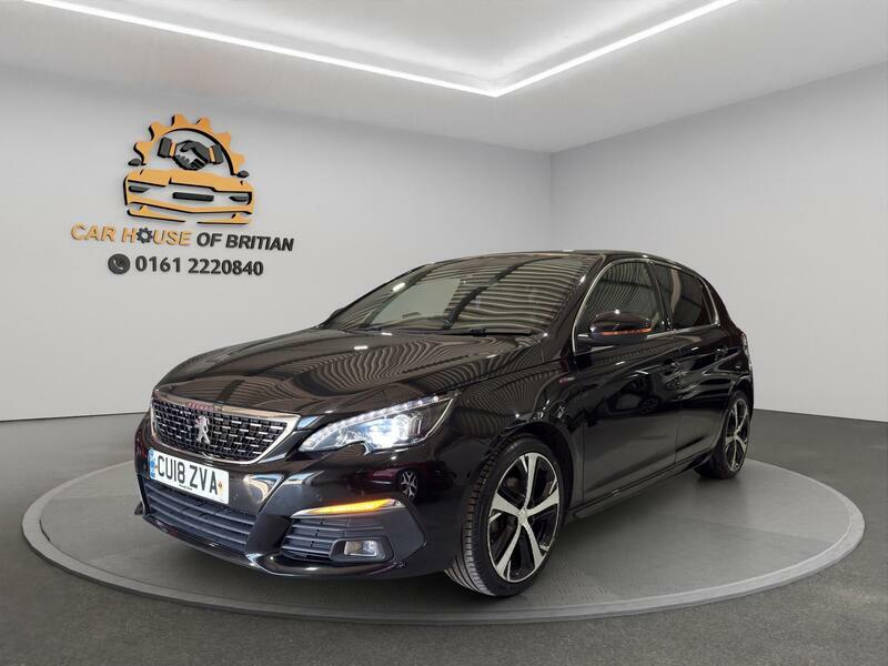 Peugeot 308 1.2 Puretech Gt Line Euro 6 S S Black