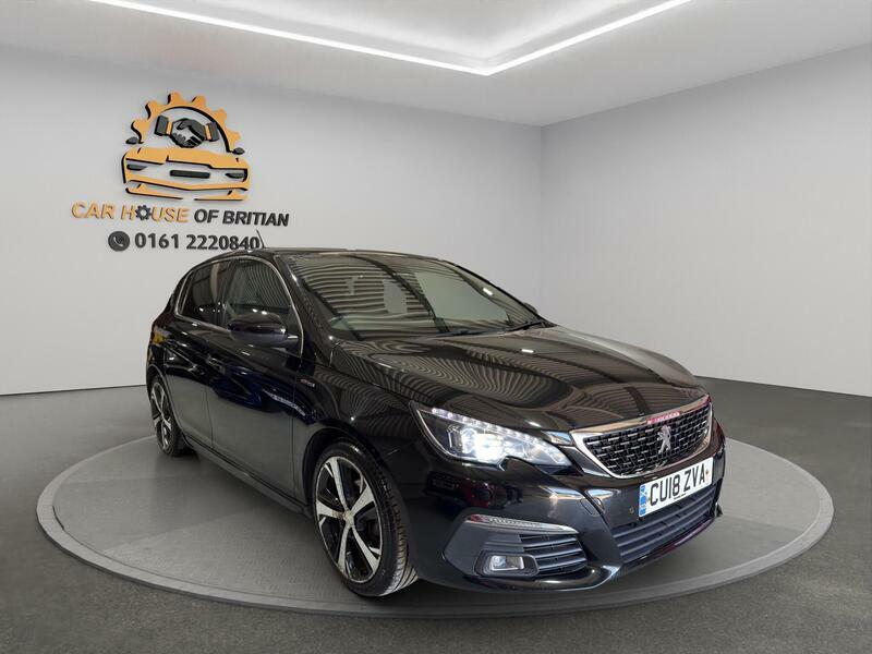 Peugeot 308 1.2 Puretech Gt Line Euro 6 S S CU18ZVA Black #4