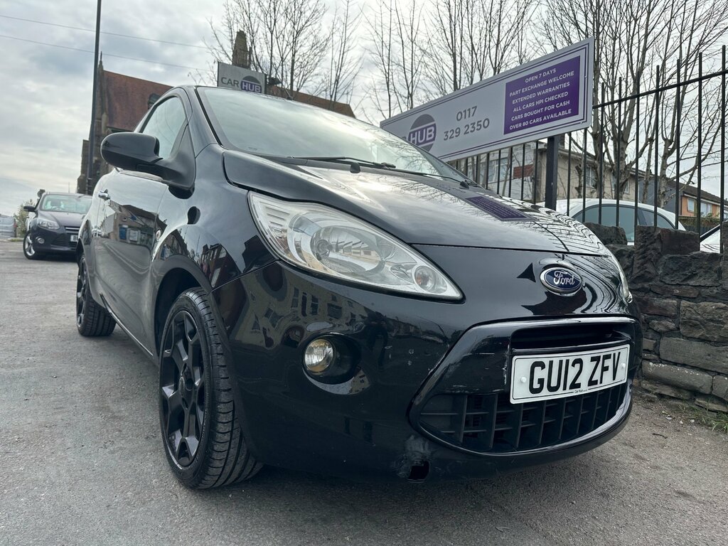 Ford KA 1.2 Metal Hatchback Euro 5 Ss Black