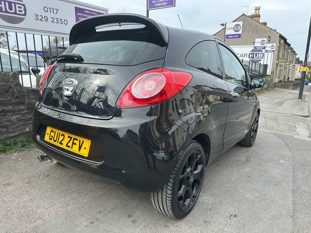 Ford KA 1.2 Metal Hatchback Euro 5 Ss GU12ZFV Black #4