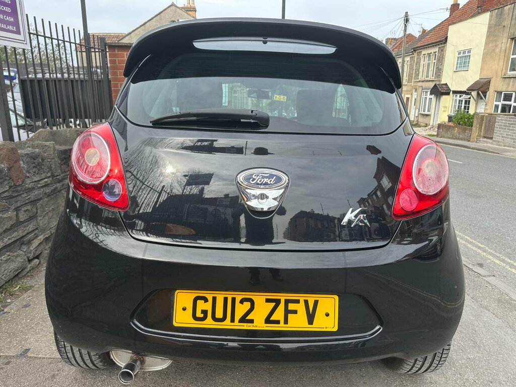 Ford KA 1.2 Metal Hatchback Euro 5 Ss GU12ZFV Black #2