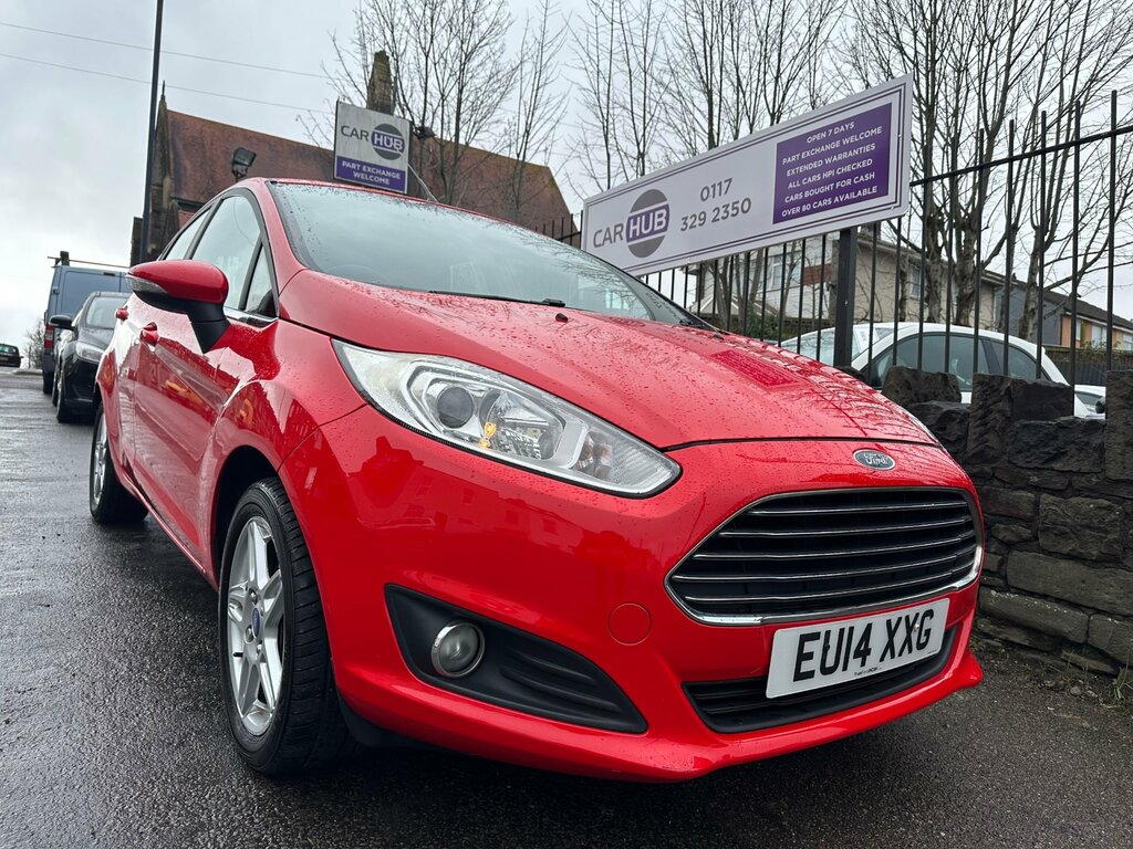 Ford Fiesta 1.25 Zetec Hatchback Euro 5 82 Red