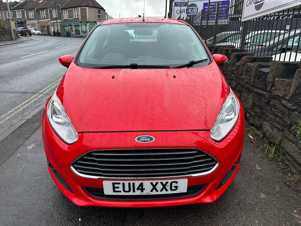 Ford Fiesta 1.25 Zetec Hatchback Euro 5 82 EU14XXG Red #2