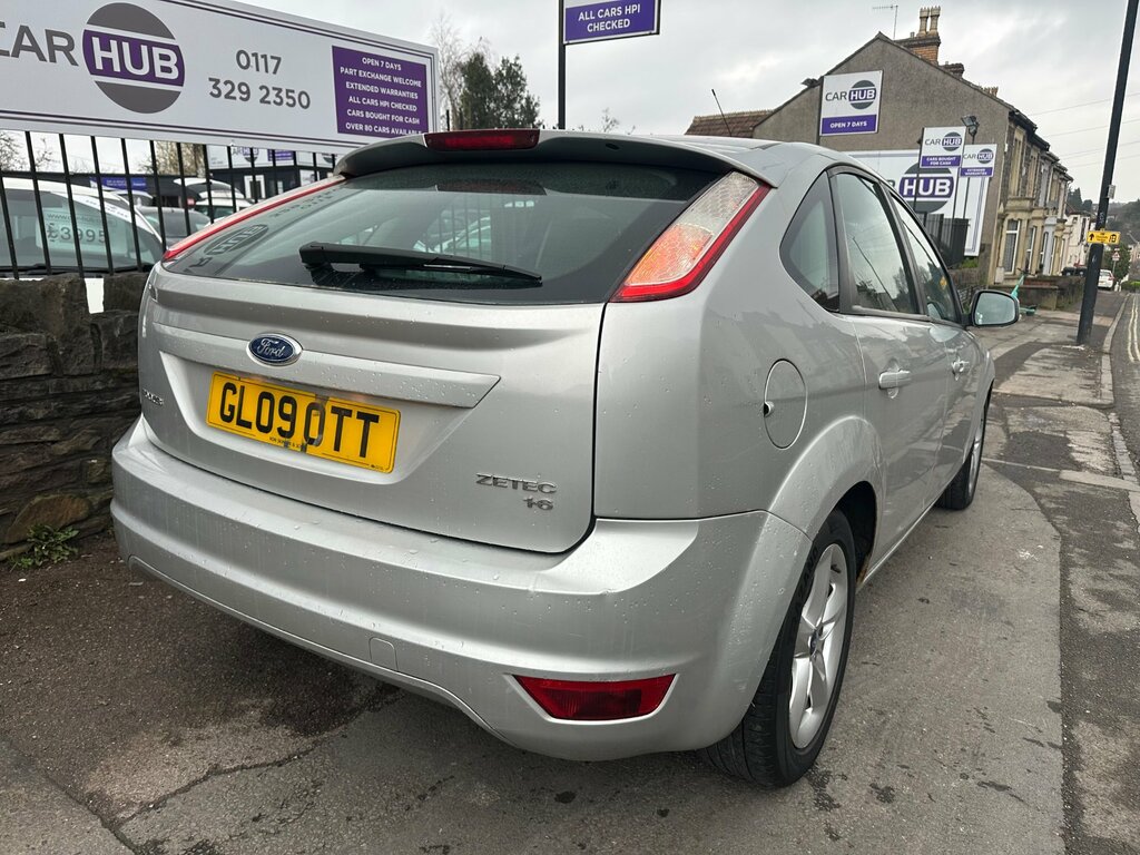 Ford Focus 1.6 Zetec Hatchback 161 Gkm, 9 GL09OTT Silver #6
