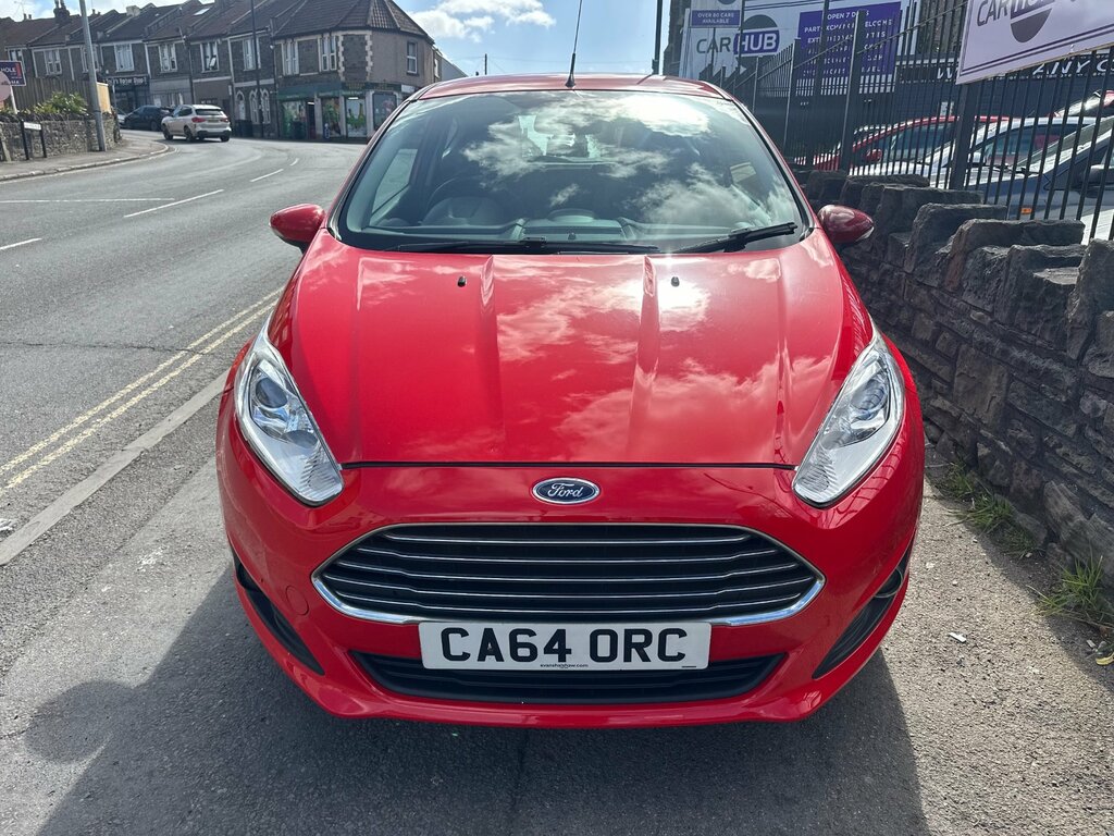 Ford Fiesta 1.25 Zetec Hatchback Euro 5 82 CA64ORC Red #3
