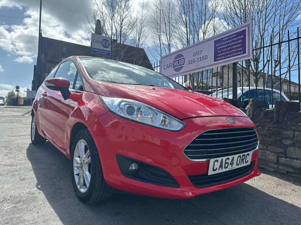 Ford Fiesta 1.25 Zetec Hatchback Euro 5 82 Red