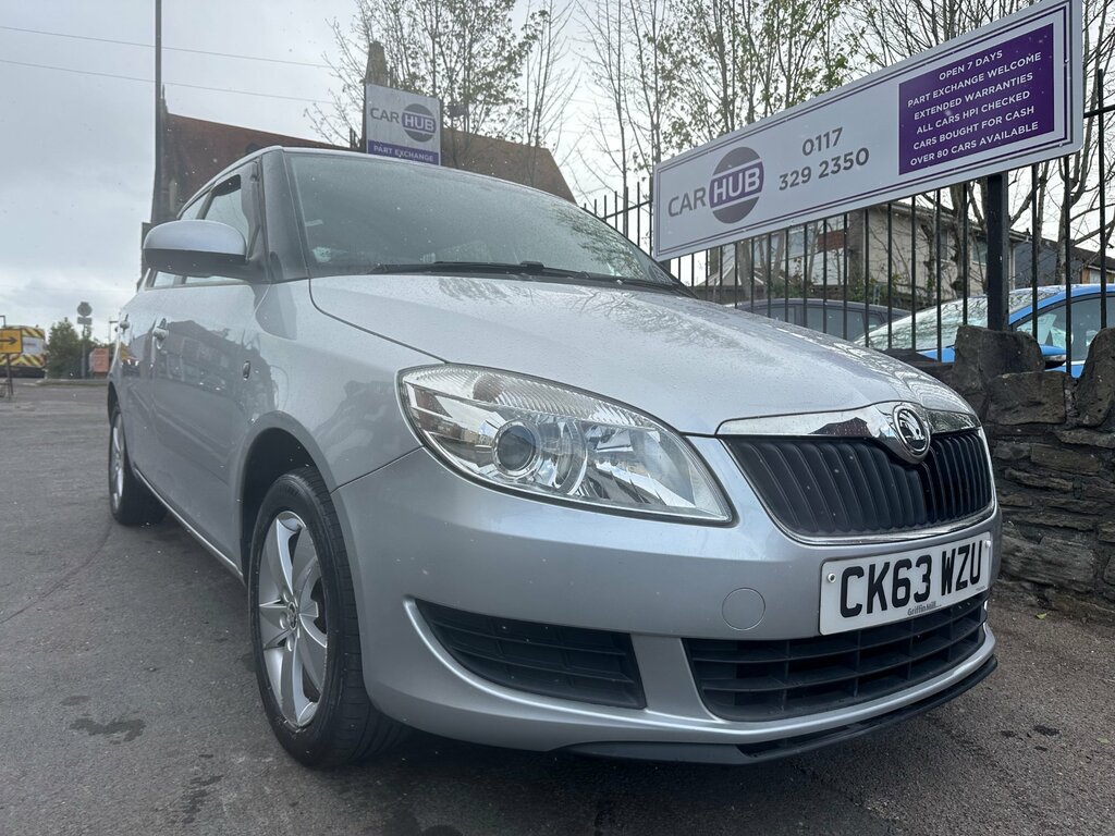 Skoda Fabia 1.2 Se Hatchback Euro 5 69 Ps Silver