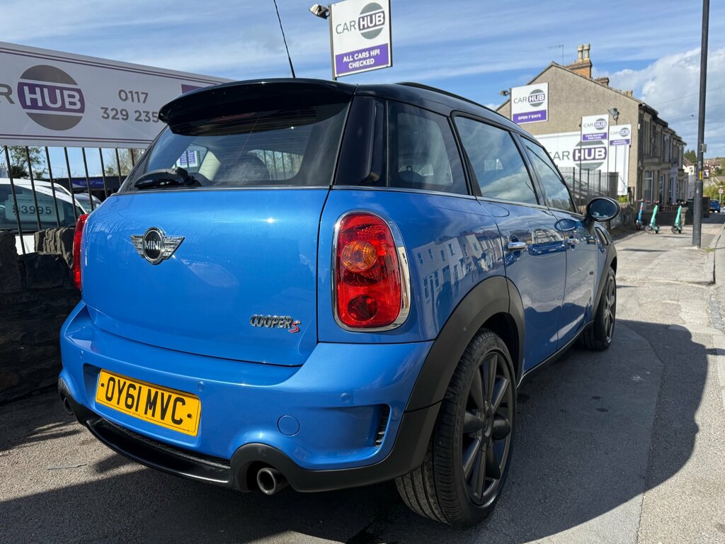 Mini Countryman 1.6 Cooper S Suv All4 Euro 5 S OY61MVC Blue #4